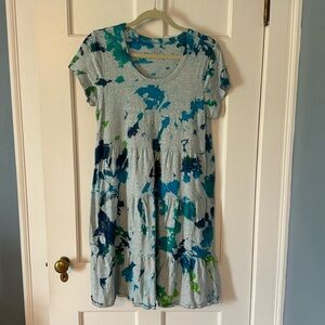Time and Tru tie dye dress